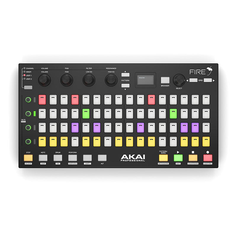 Akai Professional Fire Grid Controller FIRE NS for FL Studio (Software not Included)-dj controller-Akai- Hermes Music