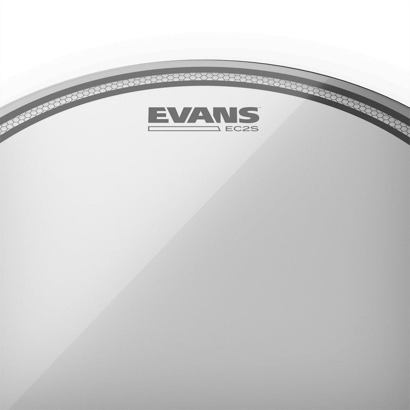 Evans TT12EC2S Clear Drumhead 12"-accessories-Evans- Hermes Music
