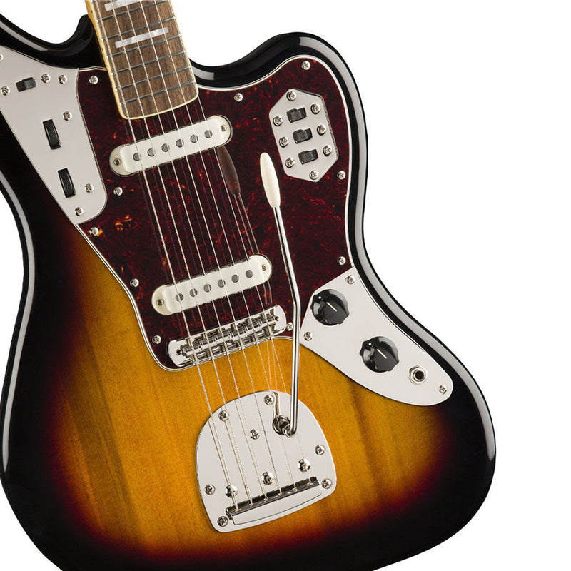 Fender Classic Vibe '70s Jaguar Sunburst-guitar-Fender- Hermes Music