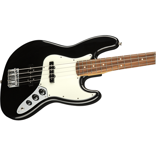 Fender Player Jazz Bass Black-bass-Fender- Hermes Music