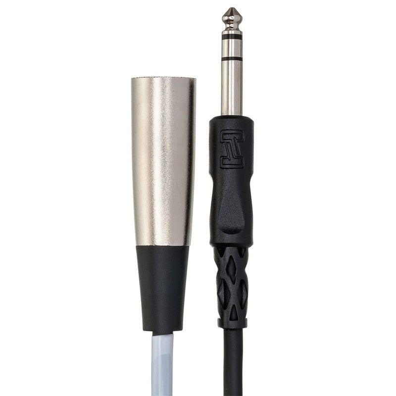 Hosa Technology STX-103M 1/4 In TRS to XLR3M Balanced Cable 3'-Cables-Hosa Technology- Hermes Music