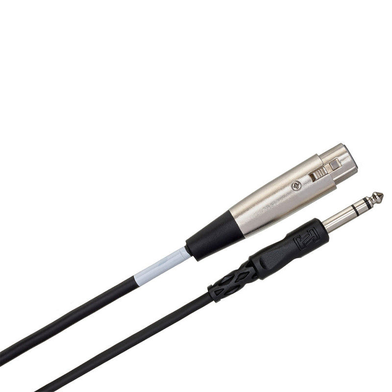 Hosa Technology STX-105F XLR3F to 1/4 in TRS, 5ft-Cables-Hosa Technology- Hermes Music