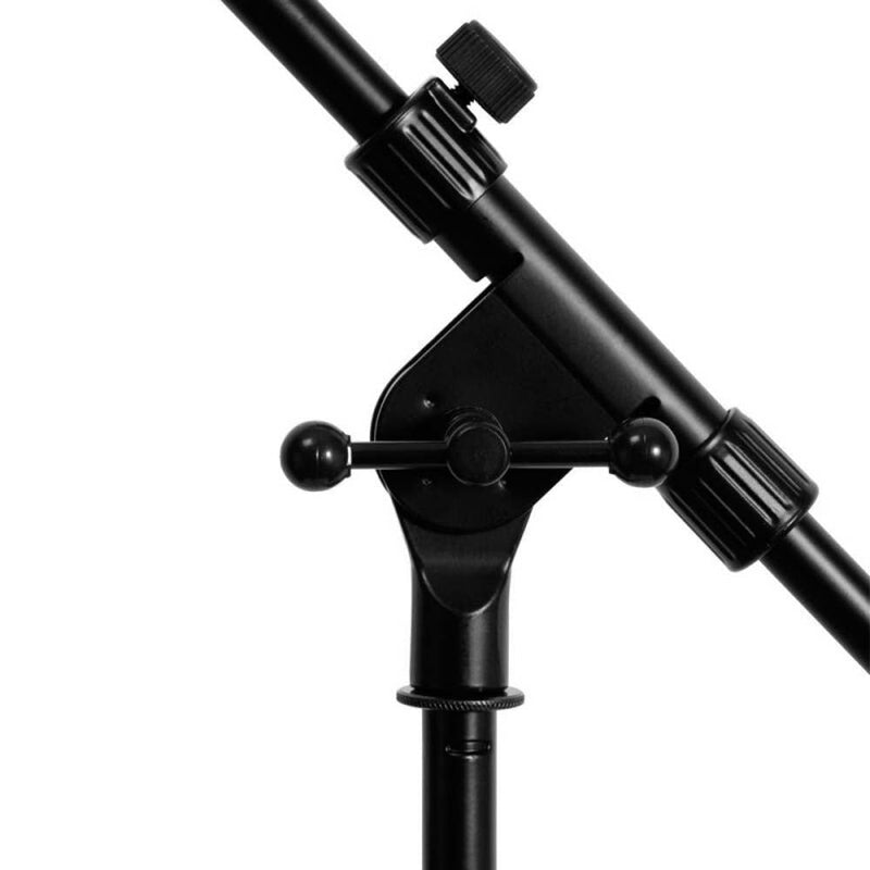 On Stage MS7701B Microphone Stand with Boom - Black-accessories-On Stage- Hermes Music