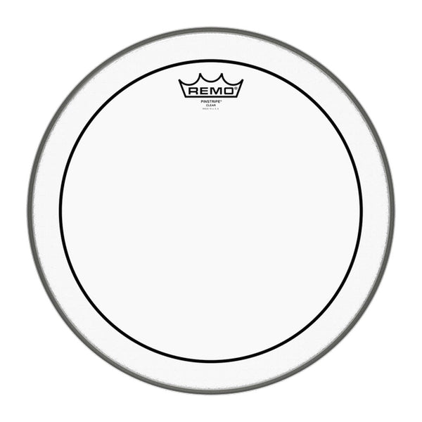 Remo 16" Pinstripe Clear Drumhead-accessories-Remo- Hermes Music