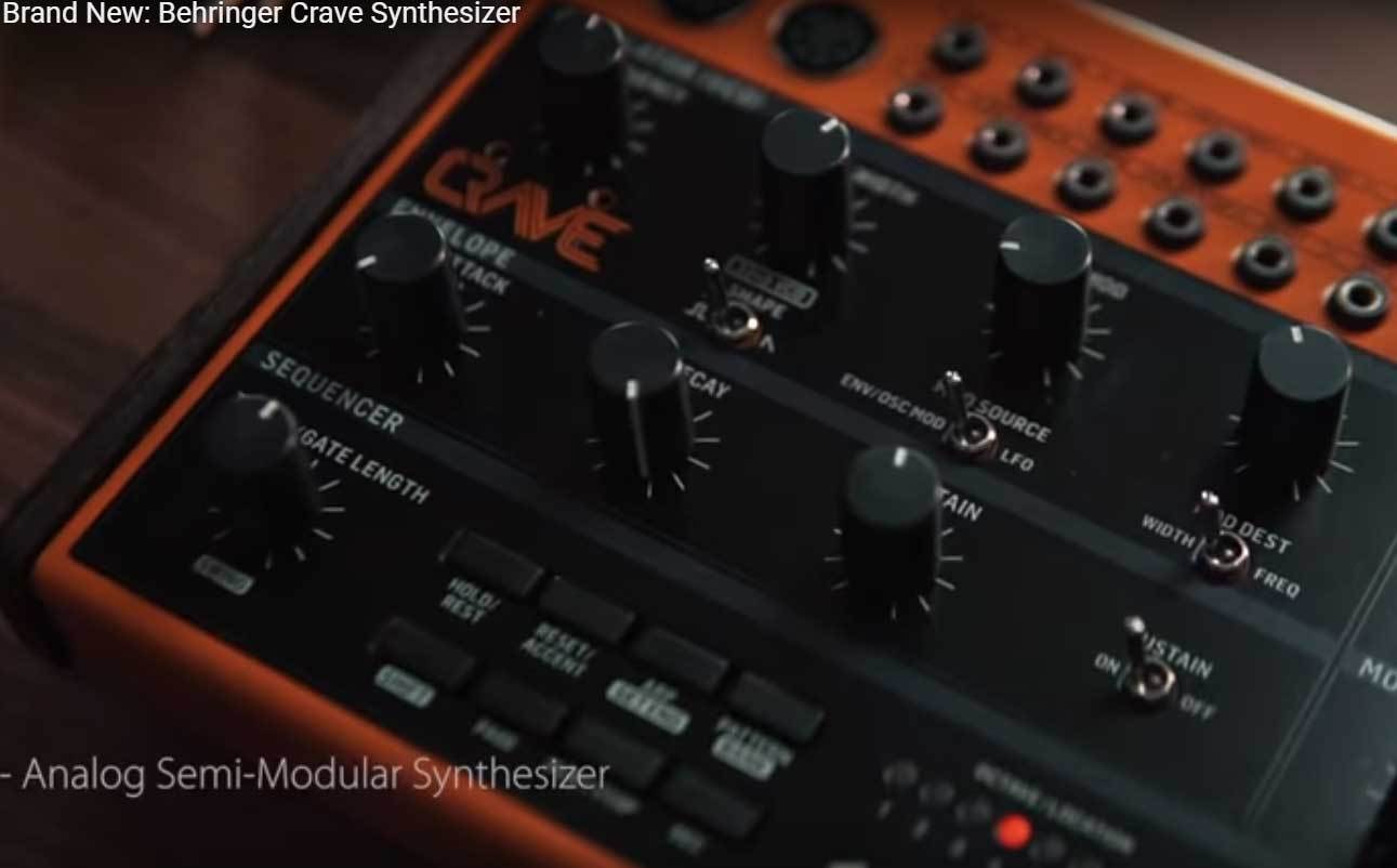 Behringer nos dio una ultima sorpresa "Crave"