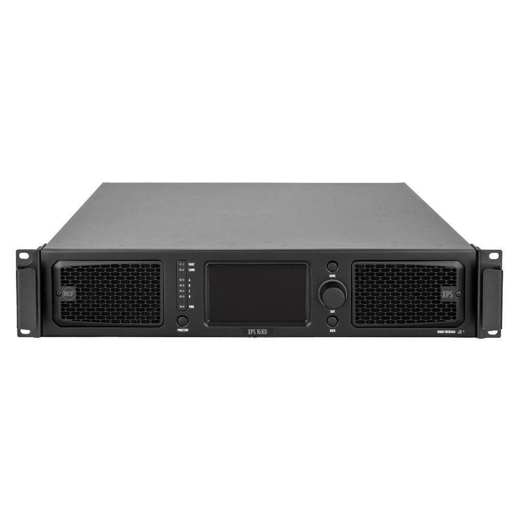 RCF XPS 16KD Dante-Equipped 4-CHANNEL Dsp Power Amplifier-amplifier-RCF-Hermes Music
