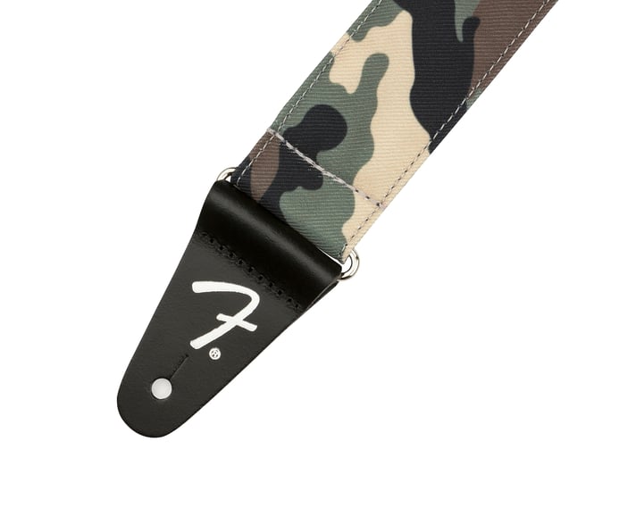 Fender 2" Camo Strap Woodlalnd-accessories-Fender-Hermes Music