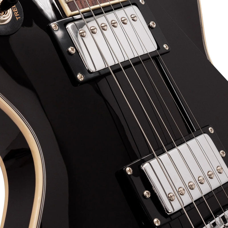 Babilon Cosmos Series Electric Guitar Black Includes Case