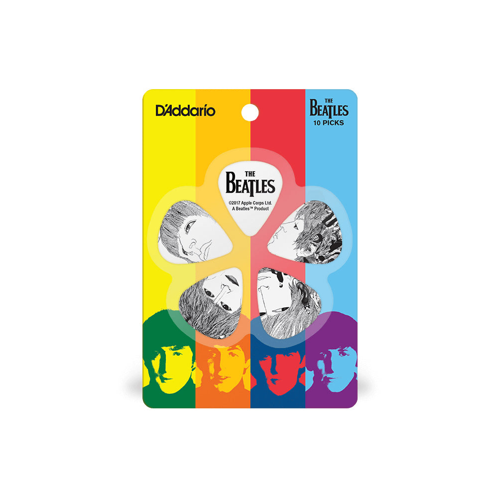 D'Addario1CWH2-10B1 The Beatles "Revolver" Guitar Picks-Guitar Accessories-Daddario-Hermes Music