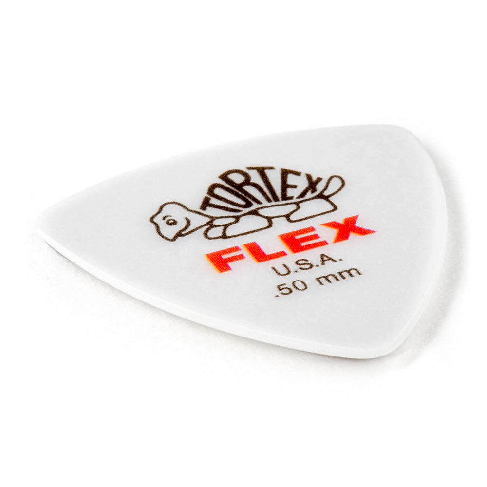 Dunlop 456P50 TORTEX® FLEX™ Triangle Pick .50MM