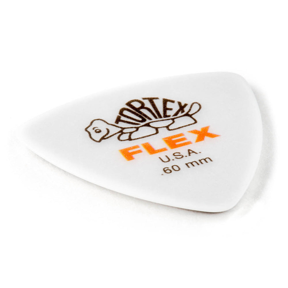 Dunlop 456P60 TORTEX® FLEX™ Triangle Pick .60MM