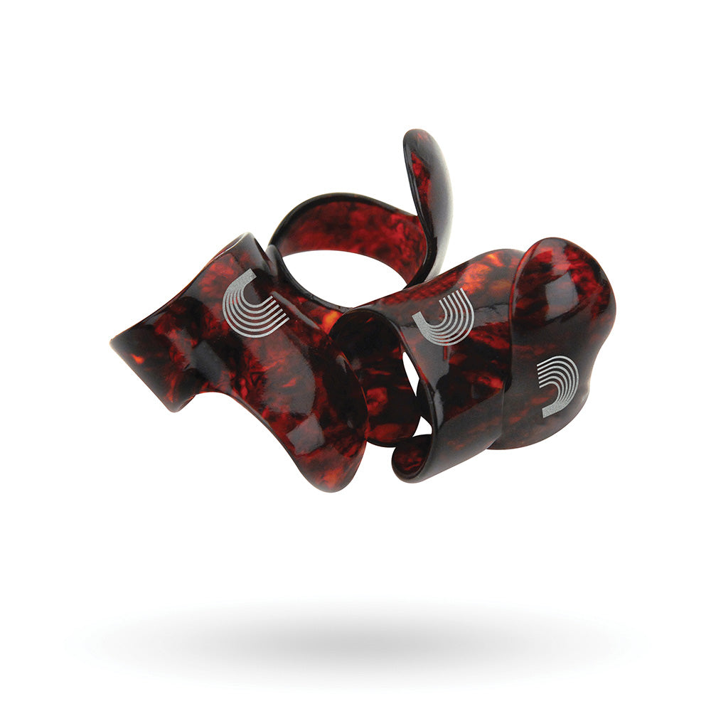 D'Addario 4CSH6-5 Classic Large Celluloid Finger Picks-Guitar Accessories-Daddario-Hermes Music