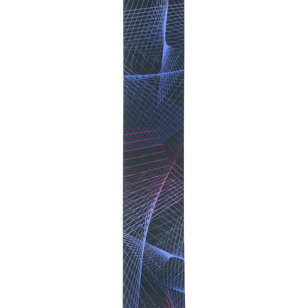 D'Addario 50RUN82 Outrun Polyester Guitar Strap Kaleidoscope