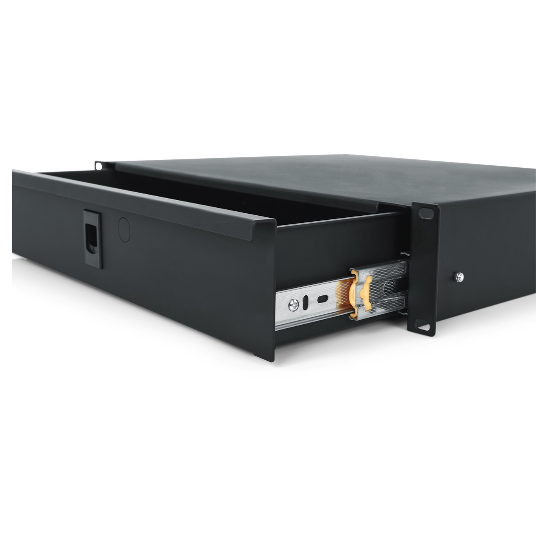 Gator Wireless Microphone Drawer 2U-Microphone Drawer-Gator-Hermes Music