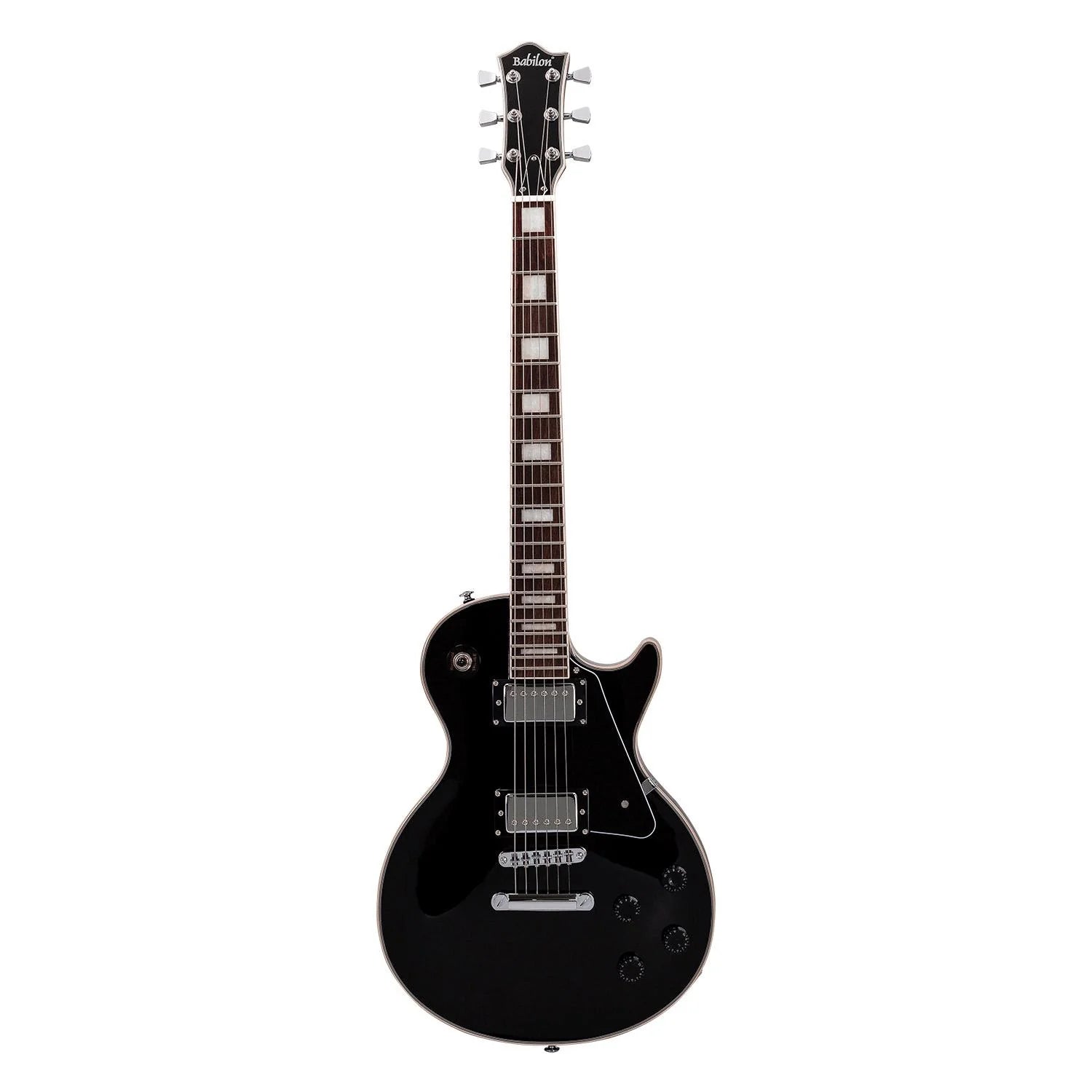 Babilon Cosmos II Series Electric Guitar Black Includes Case-Electric Guitar-Babilon-Hermes Music