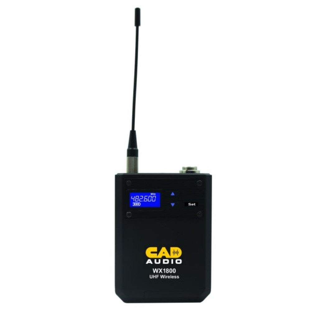 CAD Audio WX1800BP Wireless Microphone System with Lavalier, Headset & Guitar Cable-CAD Audio-Hermes Music