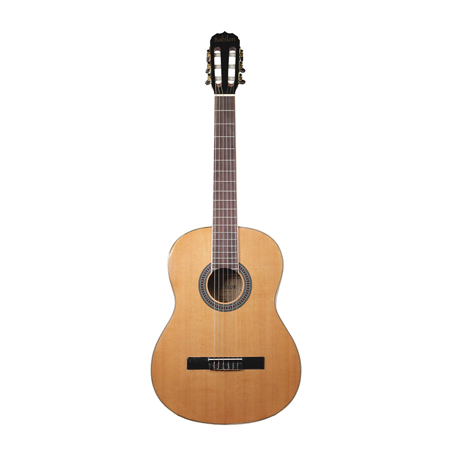 Babilon Asturia Acoustic Classical Guitar Natural-guitar-Babilon-Hermes Music
