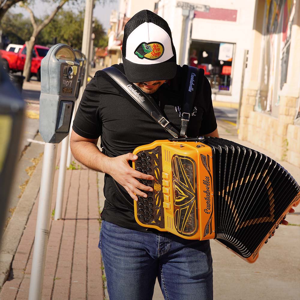 Accordion Pro Shop Truckers Cap-Accordions & Concertinas-Hermes Music- Hermes Music