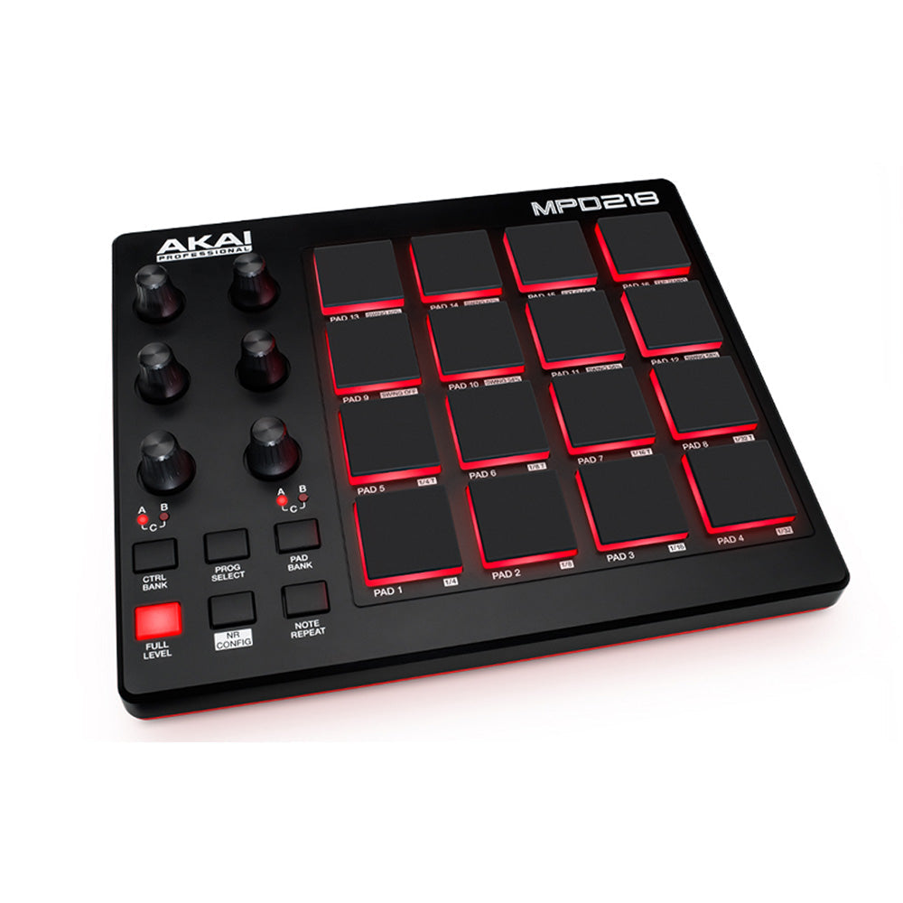 Akai MPD218 USB Pad Controller with RGB-controller-Akai- Hermes Music
