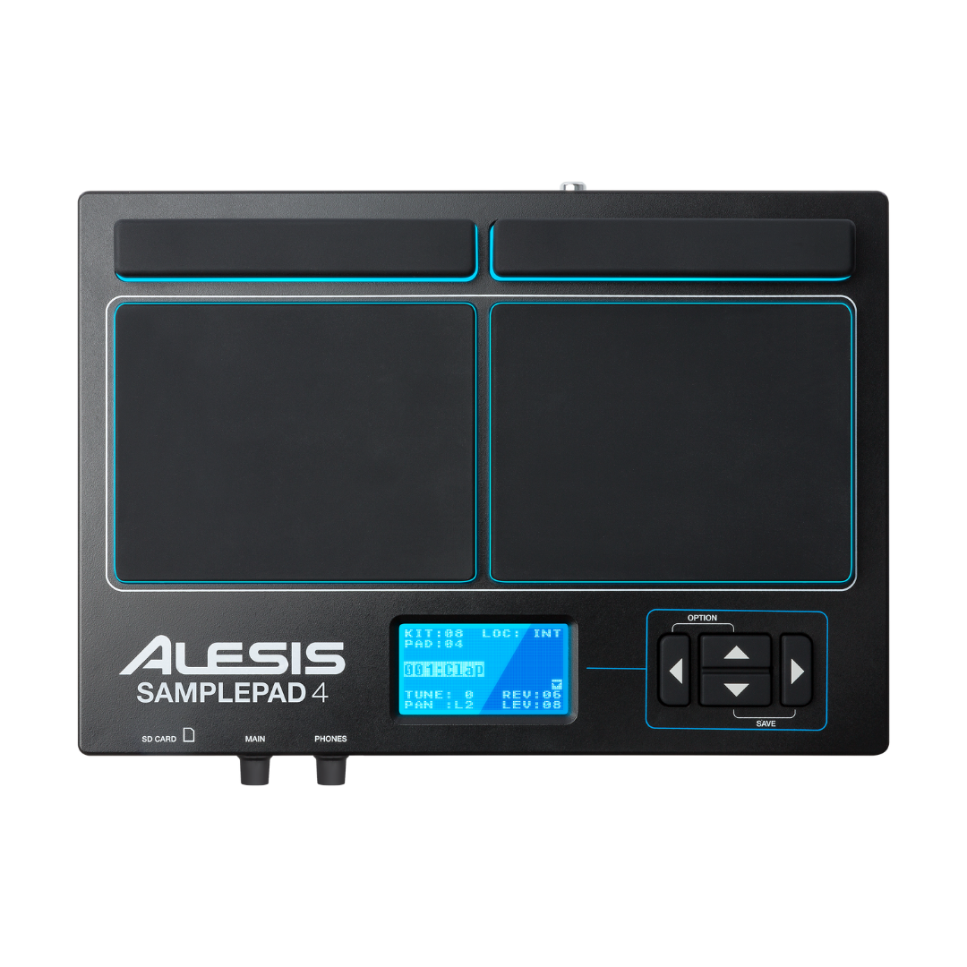 Alesis SAMPLEPAD4XUS 4-Pad Percussion and Sample-Triggering-percussion-Alesis- Hermes Music