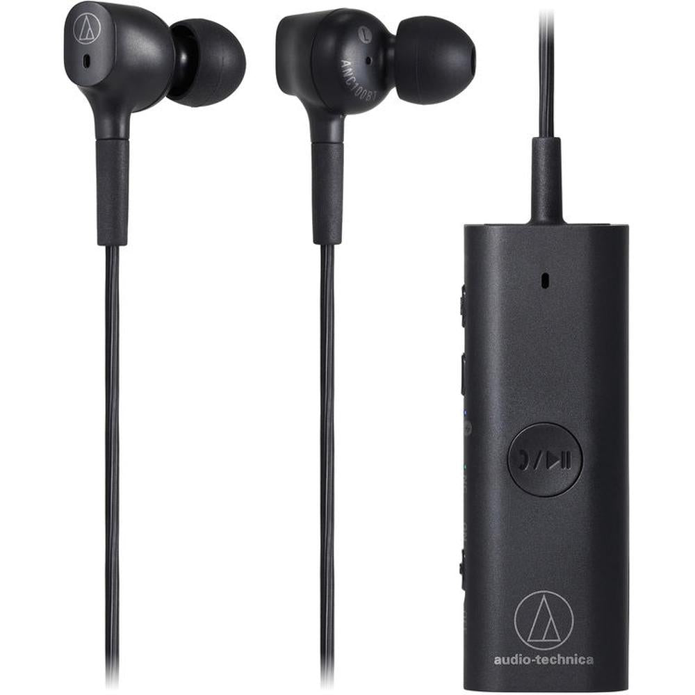 Audio-Technica ATH-ANC100BT QuietPoint Wireless In-Ear Noise-Canceling Headphones