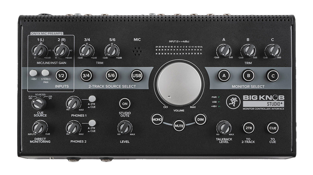 Mackie BIG KNOB STUDIO+ Monitor Controller & Interface-Mackie-Hermes Music