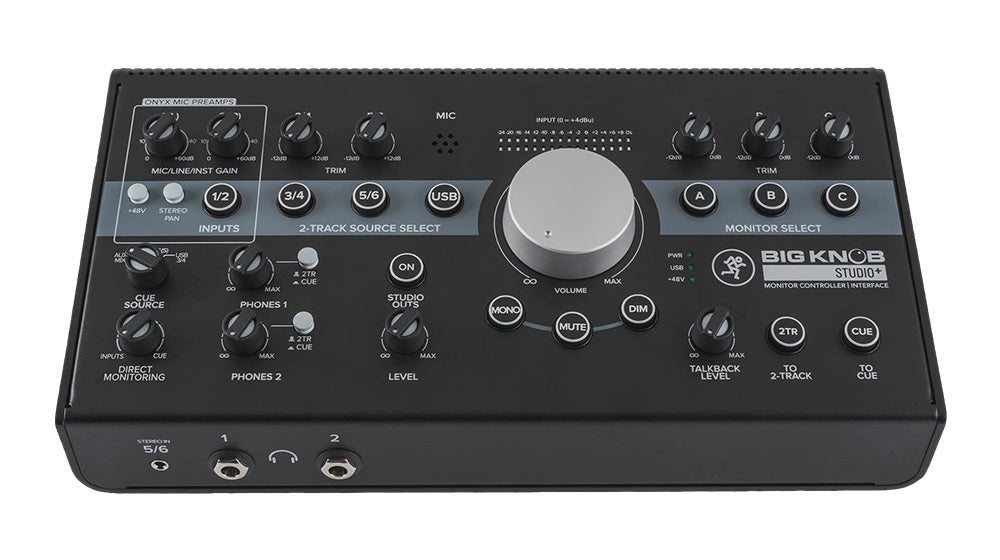 Mackie BIG KNOB STUDIO+ Monitor Controller & Interface-Mackie-Hermes Music