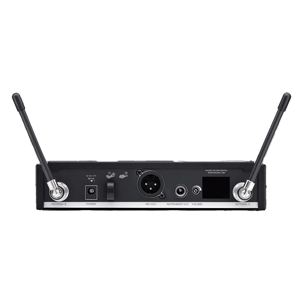 Shure BLX24R/SM58-H9 Rackmount Wireless Receiver and Handheld Transmitter with SM58 Microphone
