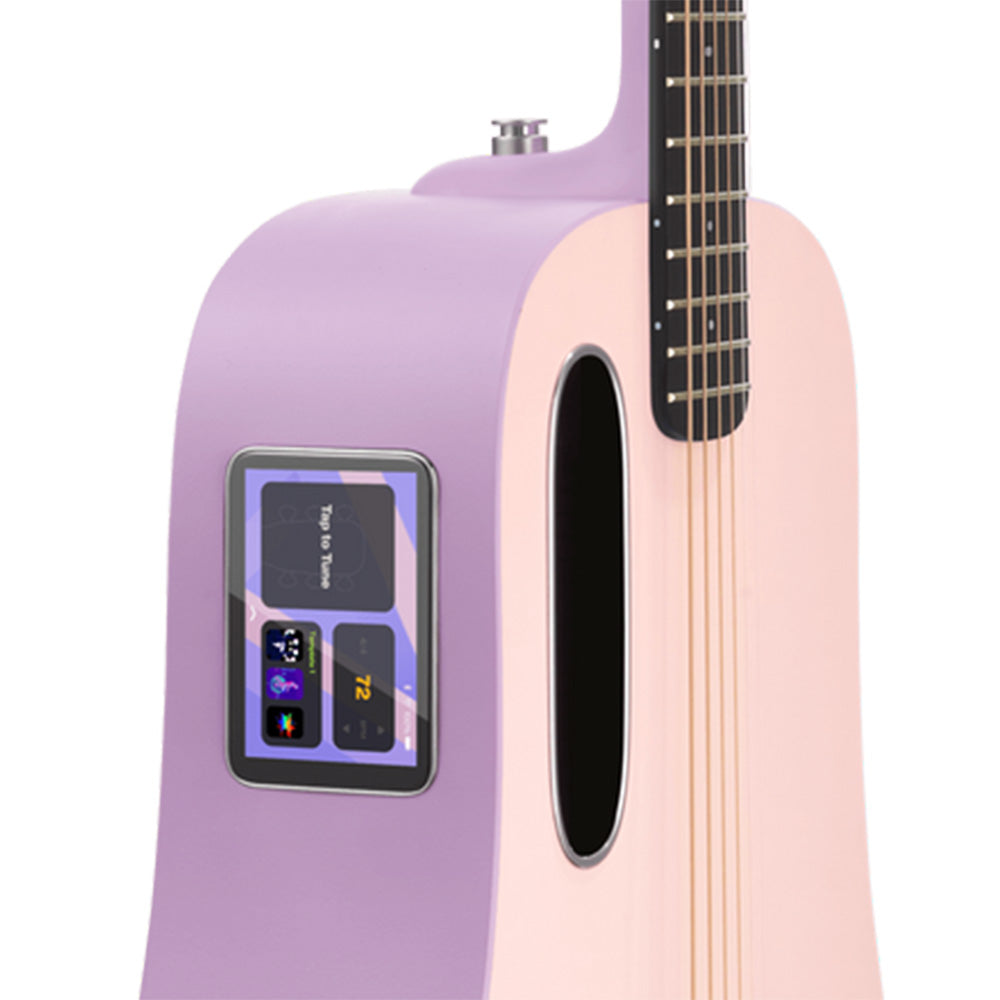 Lava Music BLUE LAVA Touch 36" Acoustic-Electric Guitar w/Bag-Guitar-Lava Music-Hermes Music