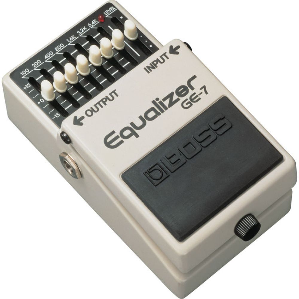 BOSS GE-7 7-Band Graphic Equalizer Pedal-Boss-Hermes Music