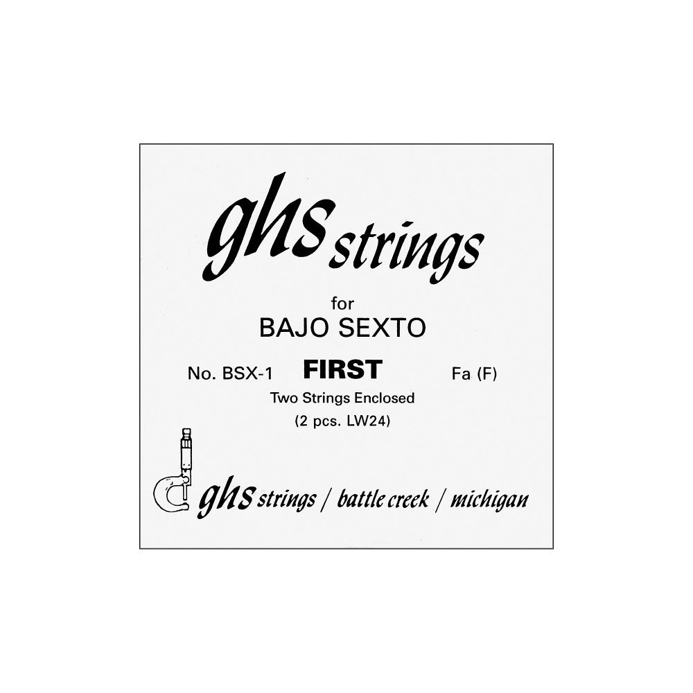 GHS Strings for Bajo Quinto BSX-1-GHS Strings-Hermes Music-Accordion Pro Shop