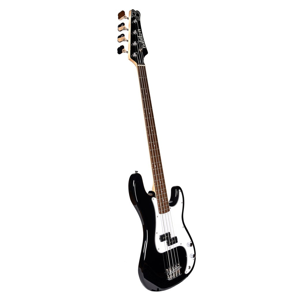 Babilon Electric Bass Guitar Bundle Black-bass-Babilon- Hermes Music