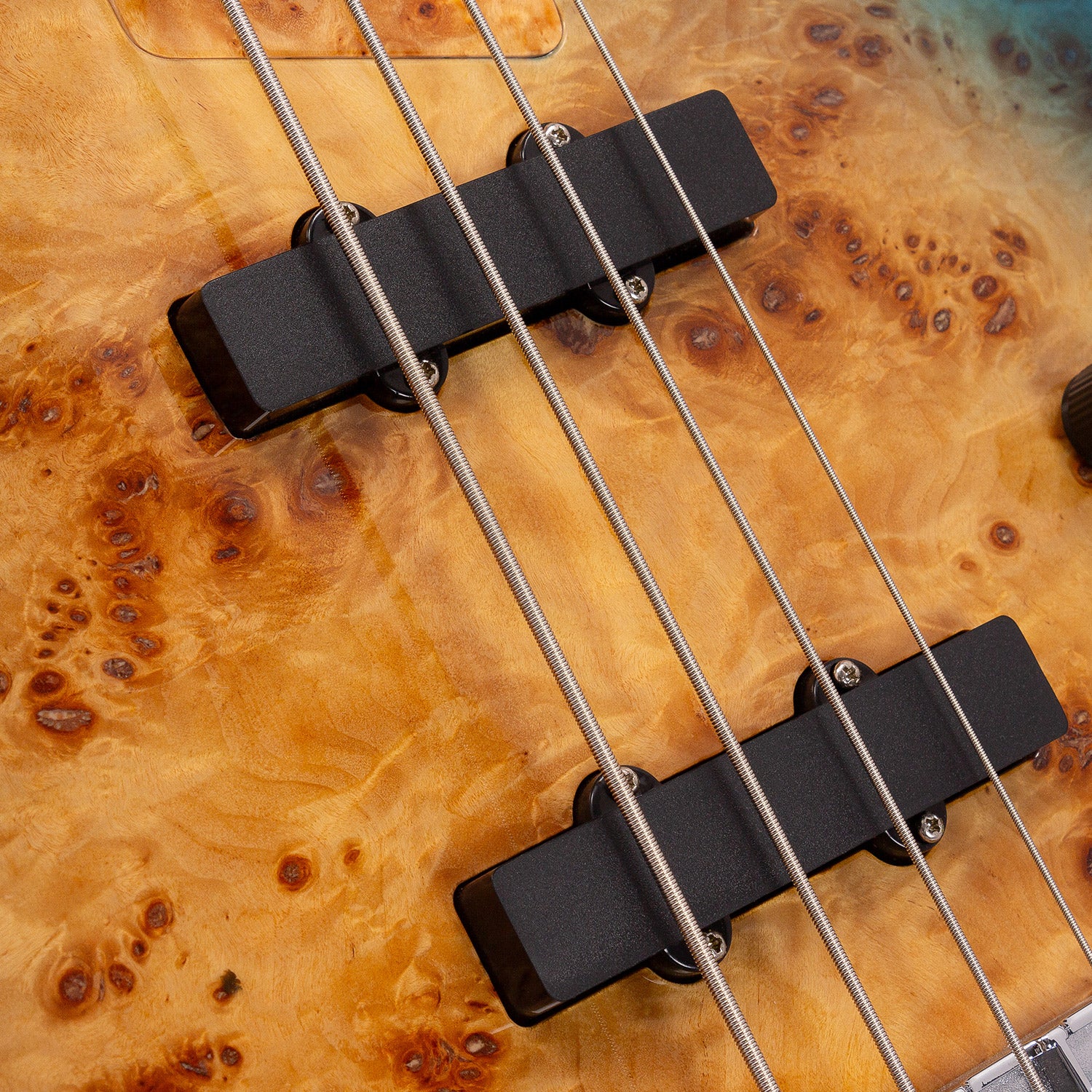 Babilon Master IV Four Strings Electric Bass in Green-Electric Bass-Babilon-Hermes Music