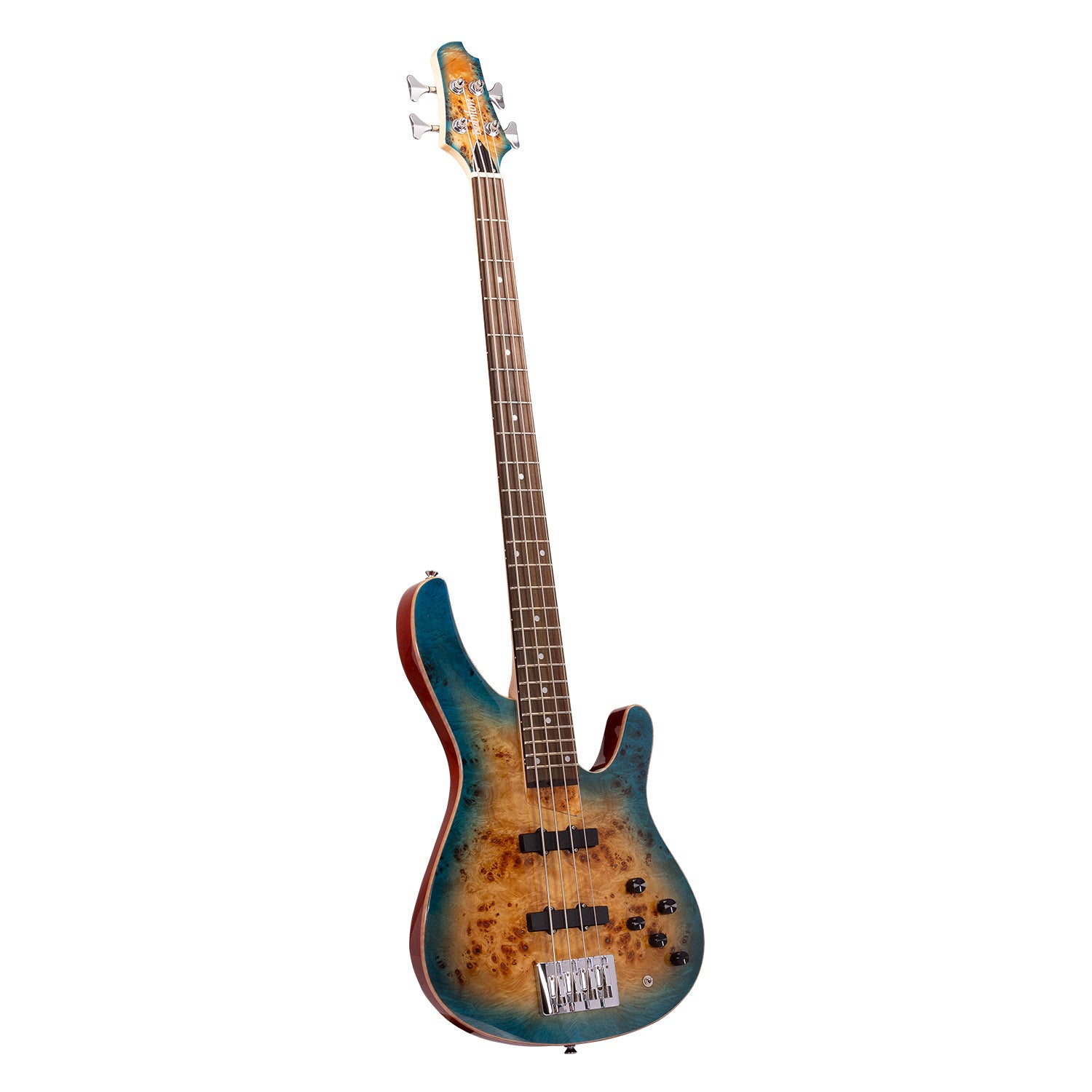 Babilon Master IV Four Strings Electric Bass in Green-Electric Bass-Babilon-Hermes Music