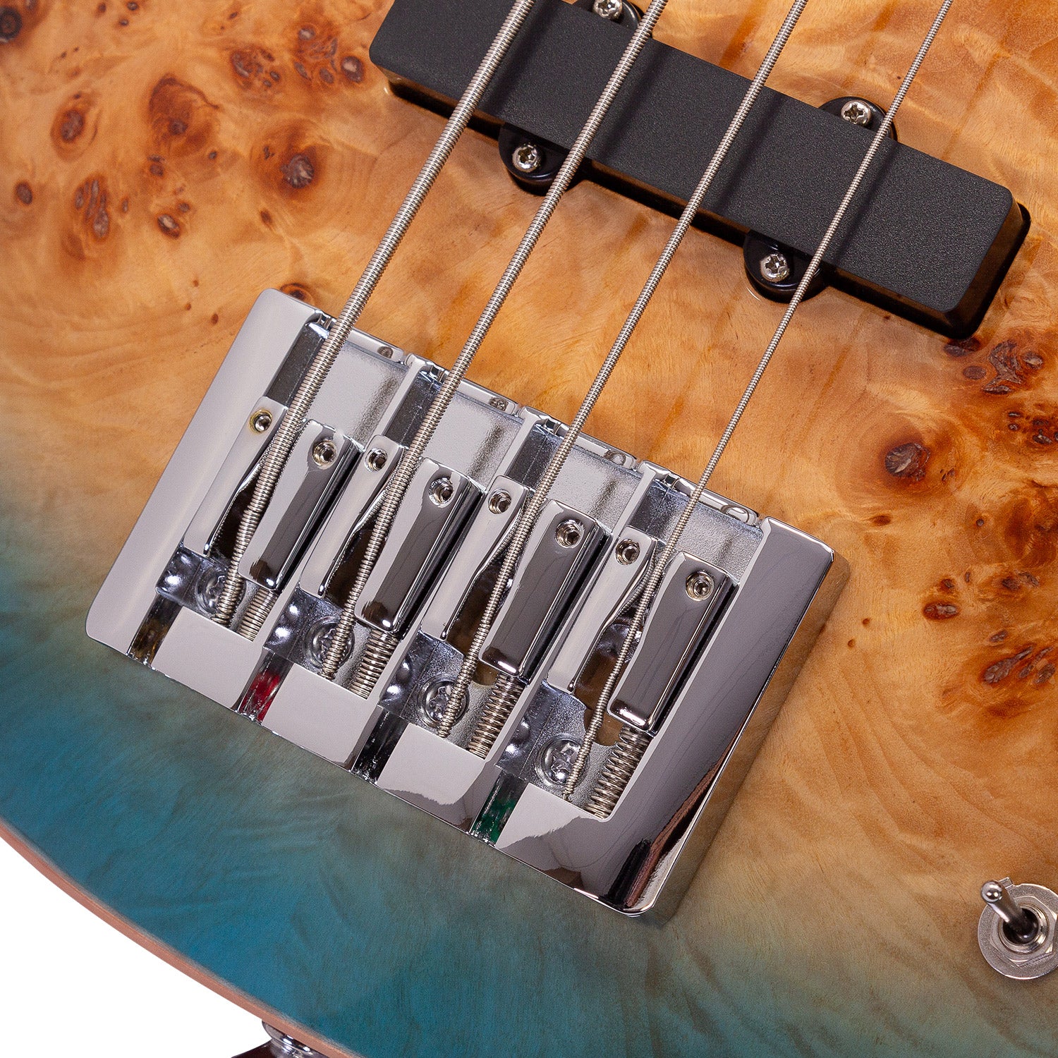 Babilon Master IV Four Strings Electric Bass in Green-Electric Bass-Babilon-Hermes Music