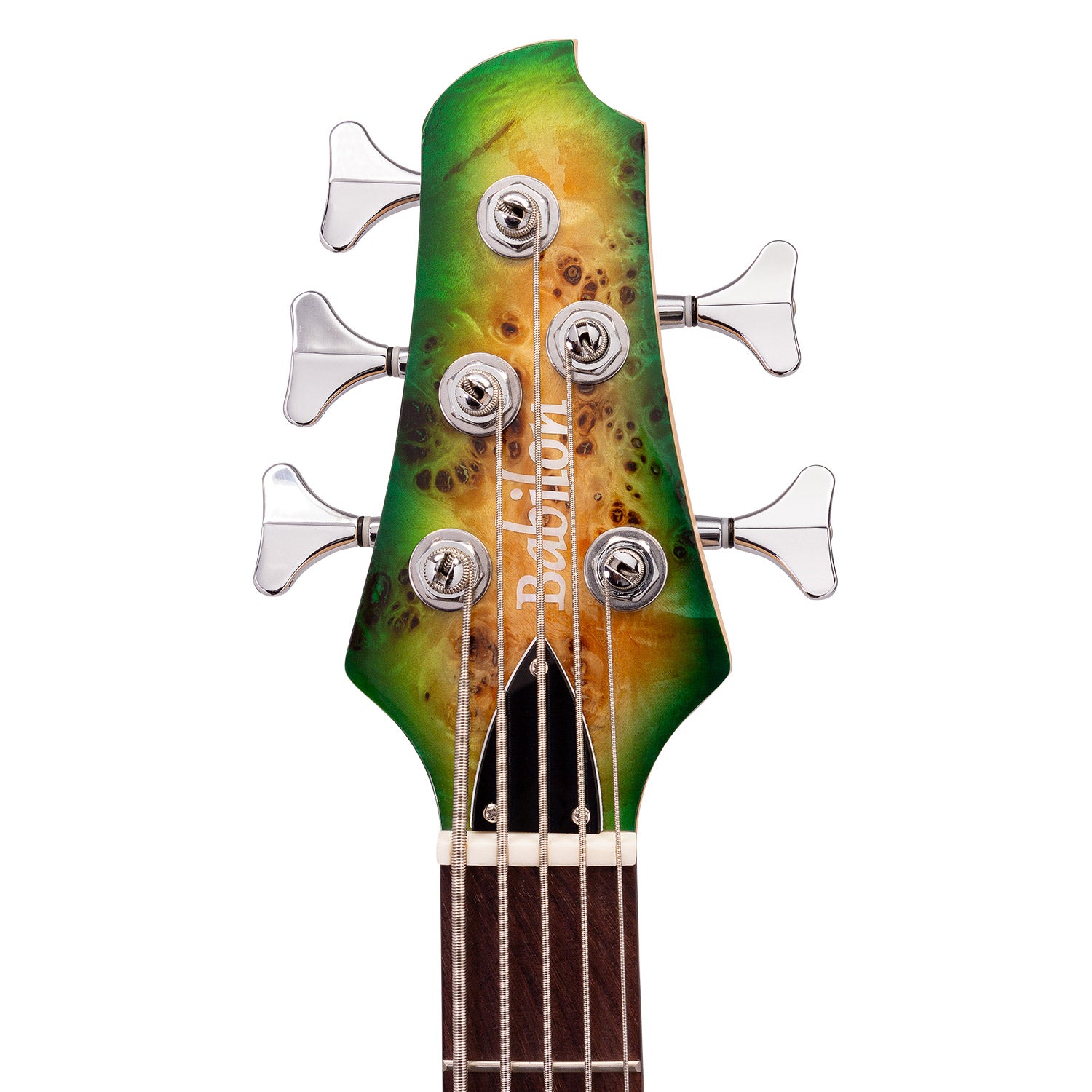 Babilon Master V Five Strings Electric Bass in Green-Electric Bass-Babilon-Hermes Music