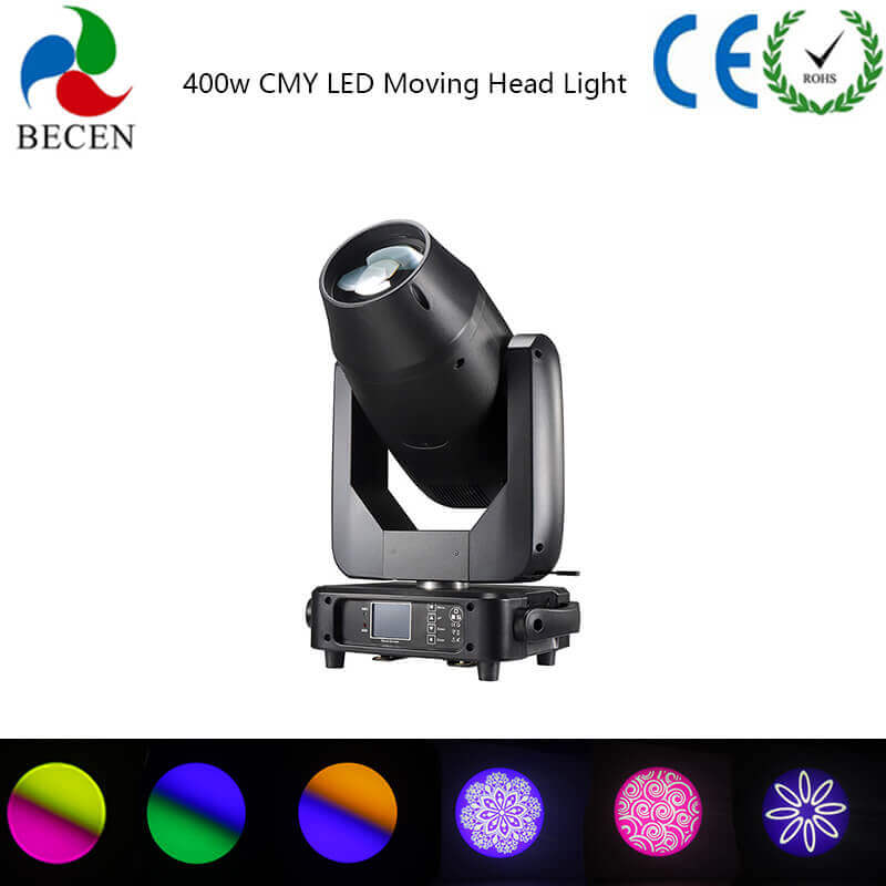 Becen 400W CMY Beam Spot Wash 3in1 Moving Head Light-lighting-Becen- Hermes Music
