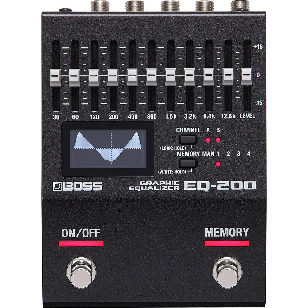 Boss EQ-200 Graphic Equalizer Guitar Pedal