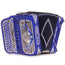 Cantabella El Cazador Ultra Compact Spec. Edit. Ramon Ayala 5 Switch FBE Blue with Silver-accordion-Cantabella-Hermes Music