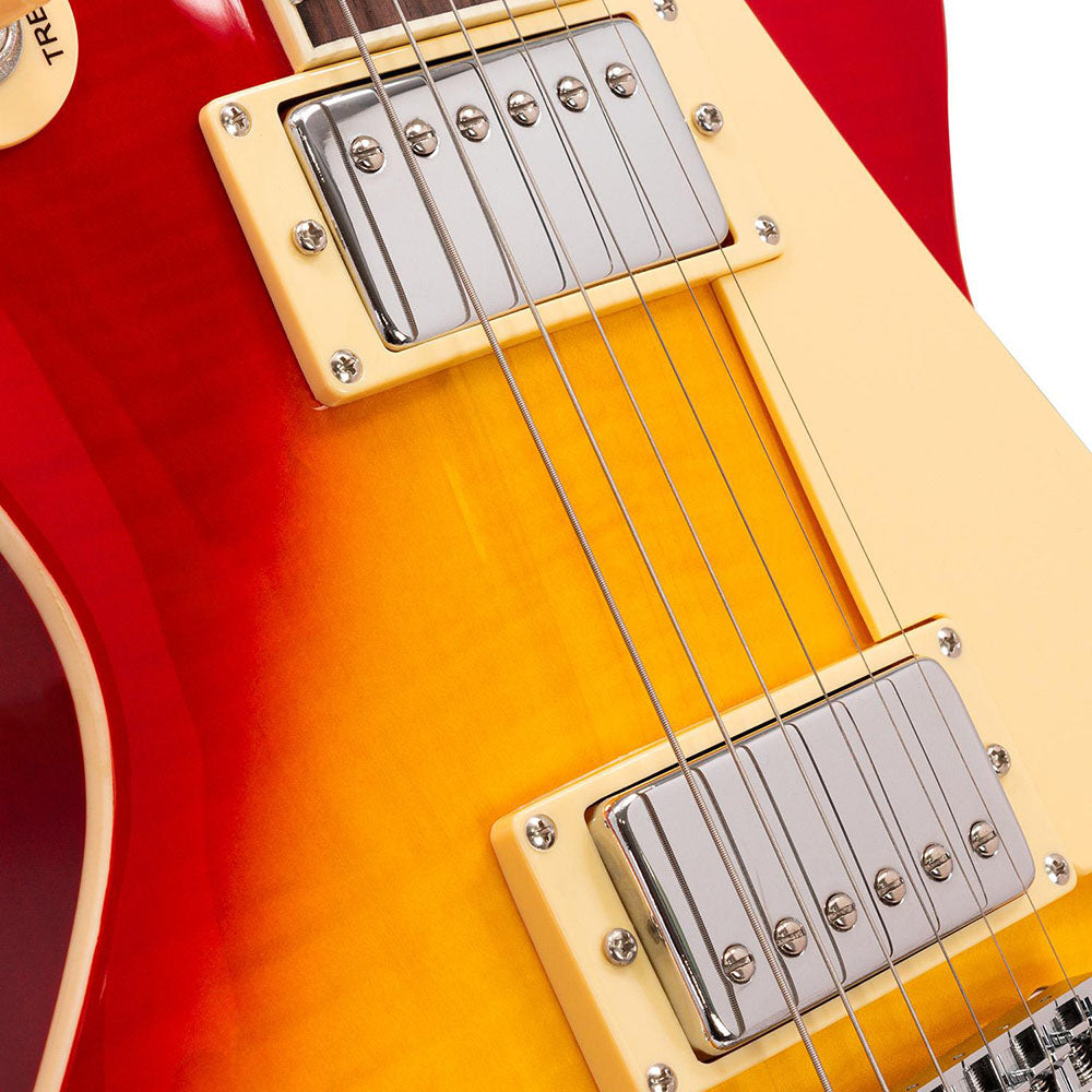 Babilon Cosmos Series Electric Guitar in Sunburst With Case-Electric Guitar-Babilon-Hermes Music