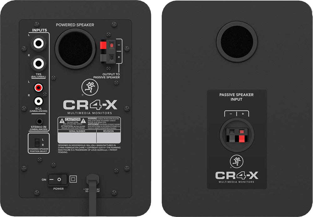 Mackie CR4-XBT Multimedia Studio Monitors-Speaker-Mackie-Hermes Music