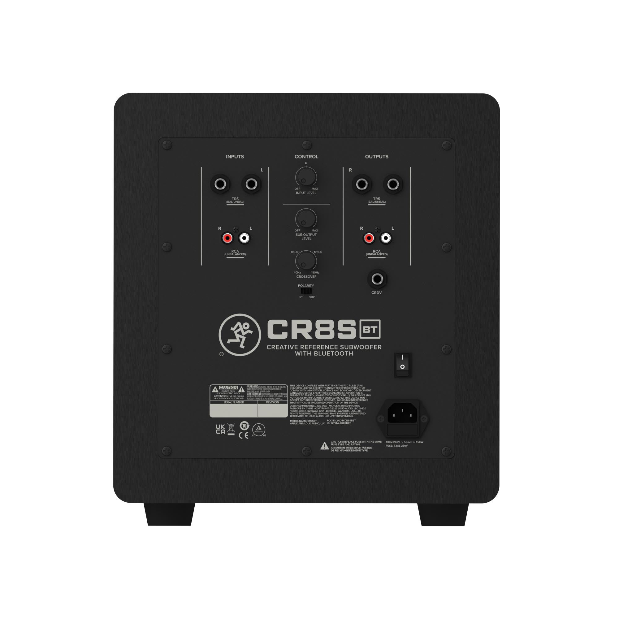 Mackie CR8SBT 8in Powered Subwoofer with Bluetooth