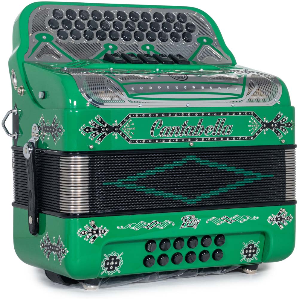 Cantabella Rey II EAD 5 Switches Dark Green with Black Designs