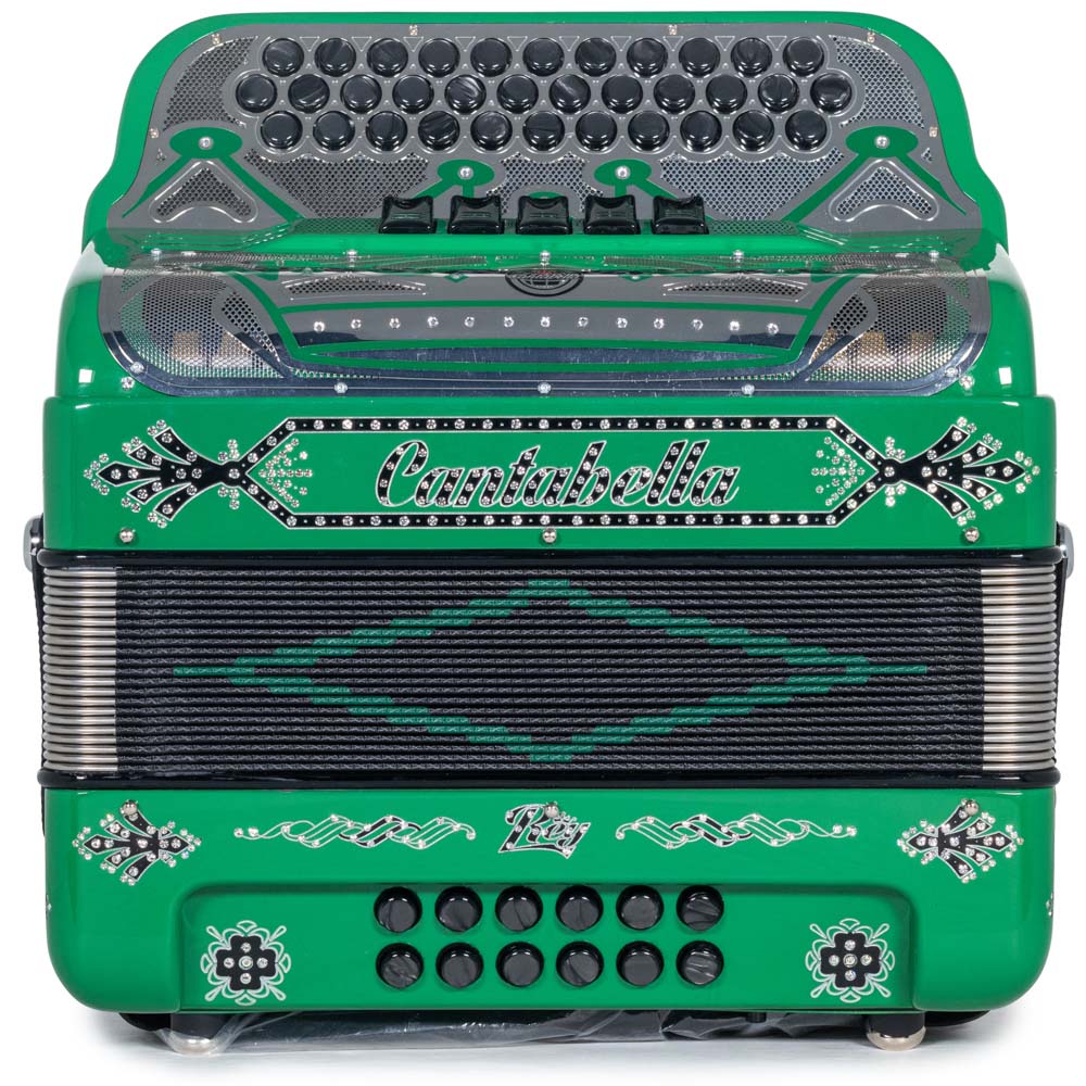 Cantabella Rey II EAD 5 Switches Dark Green with Black Designs
