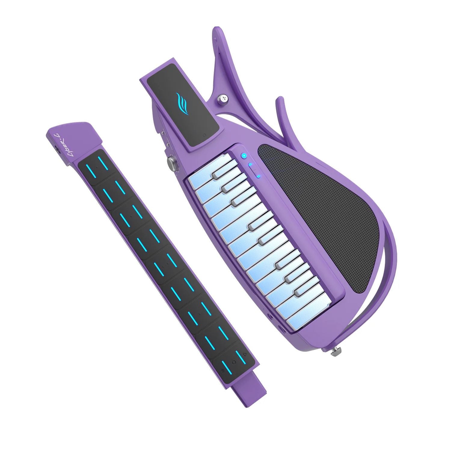 Enya Music Cyber-G Keyboard Guitar in Purple