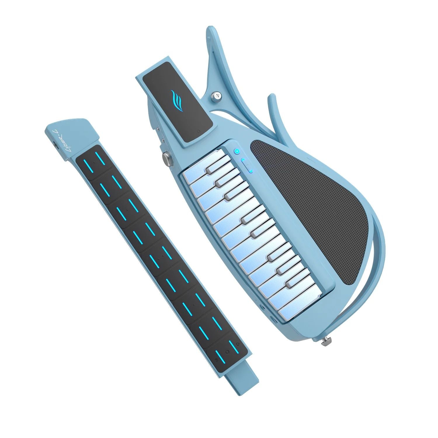 Enya Music Cyber-G Keyboard Guitar in Blue