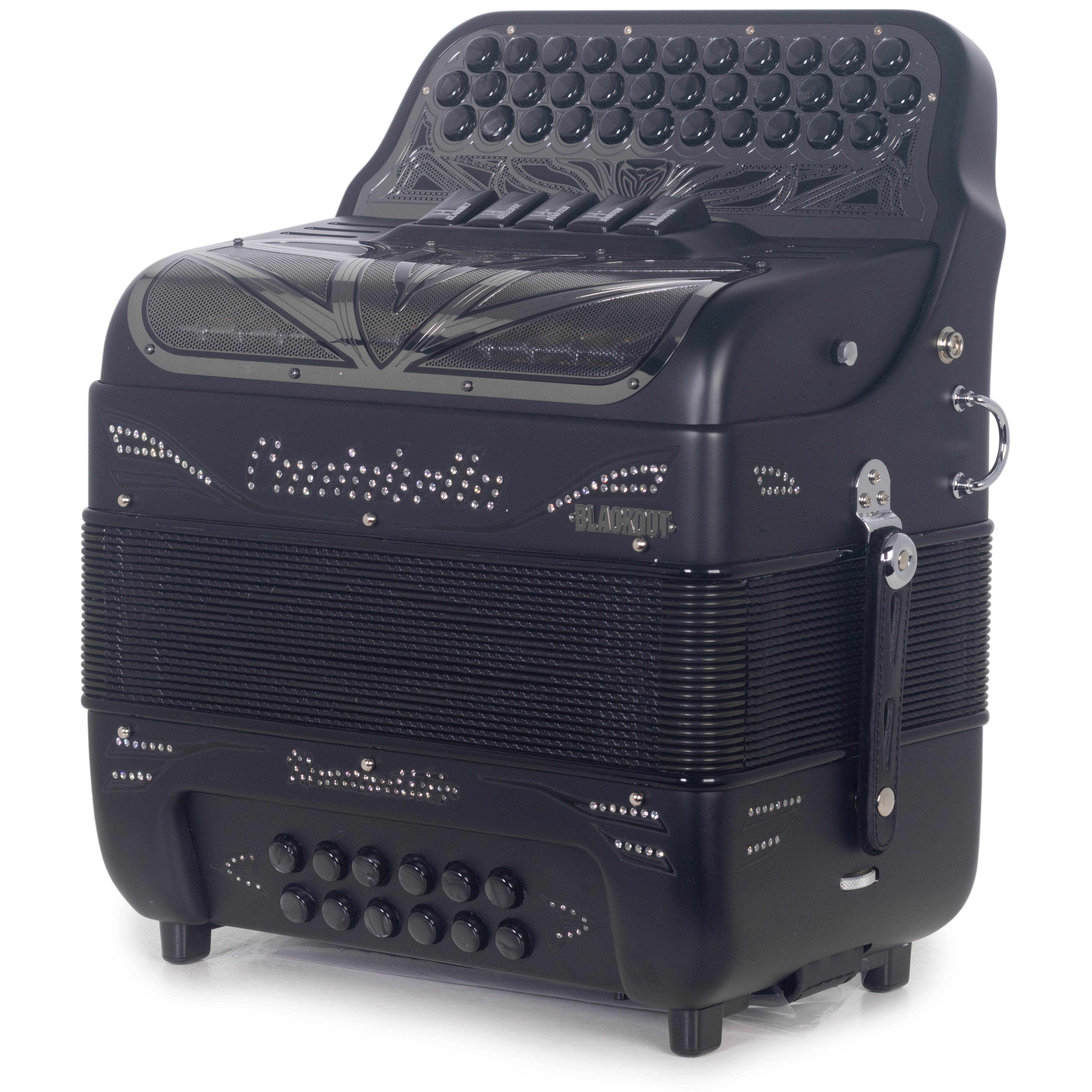 Cantabella Roadmaster Ultra Compact Accordion 5 Switch EAD Special Edition Blackout-Accordions & Concertinas-Cantabella- Hermes Music