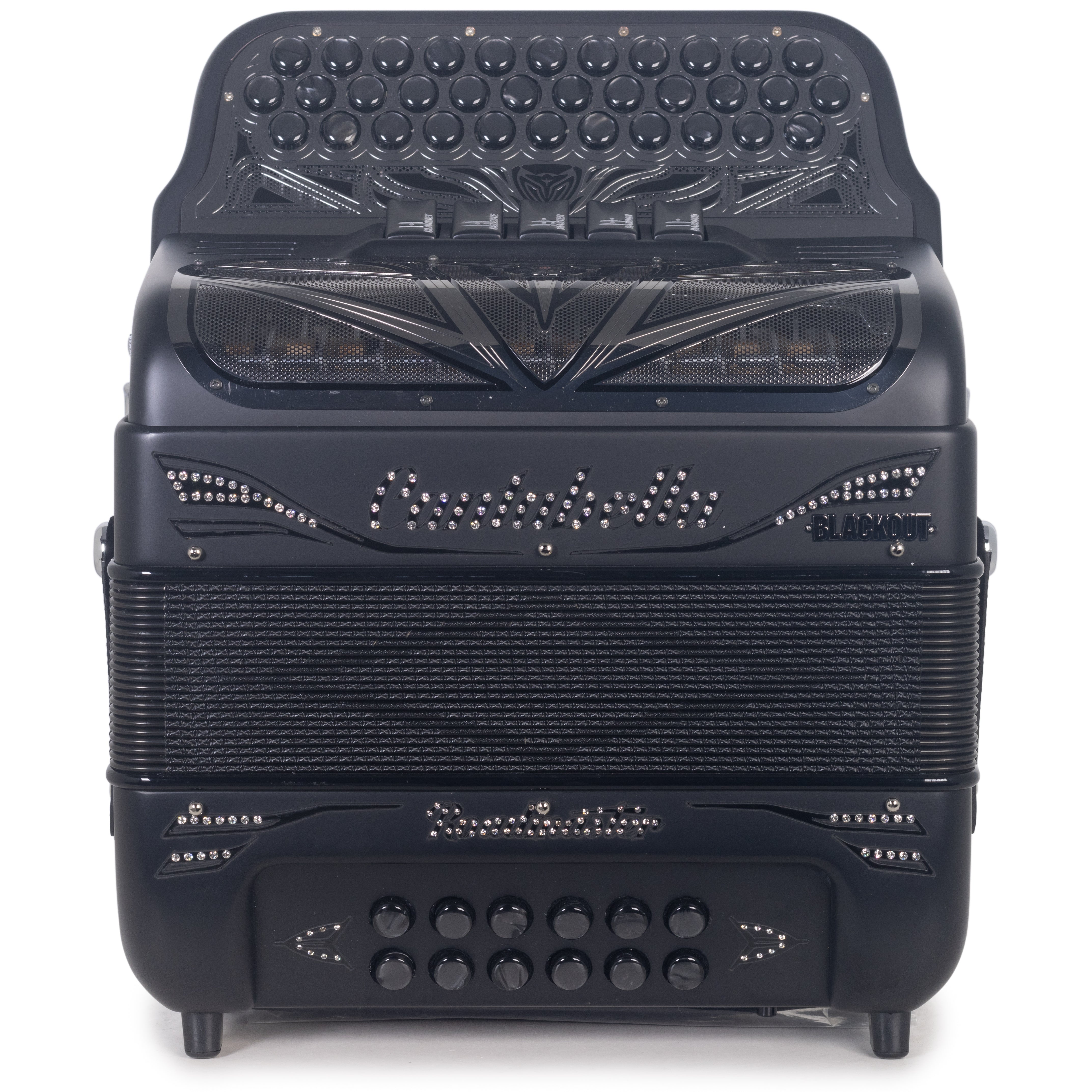 Cantabella Roadmaster Ultra Compact Accordion 5 Switch EAD Special Edition Blackout-Accordions & Concertinas-Cantabella- Hermes Music