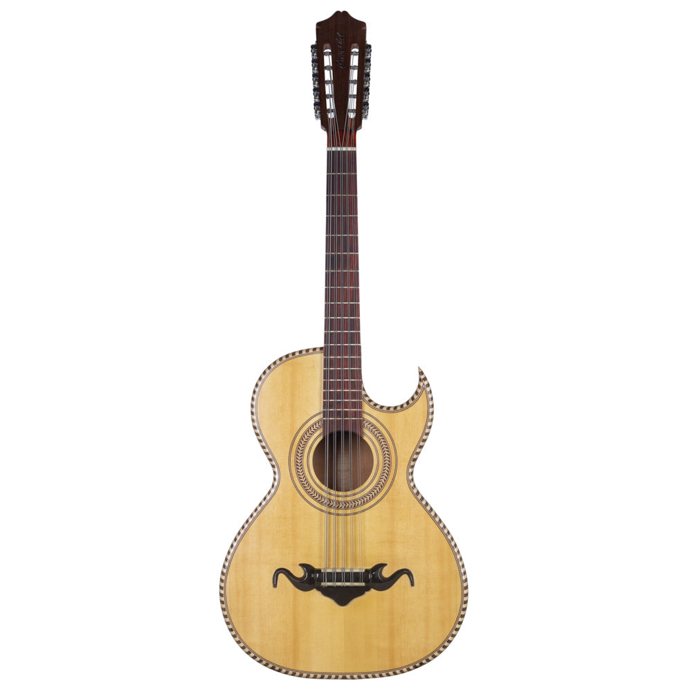 Cascabel Bajo Quinto Tan Cedar Wood-Bajo Quinto-Cascabel- Hermes Music