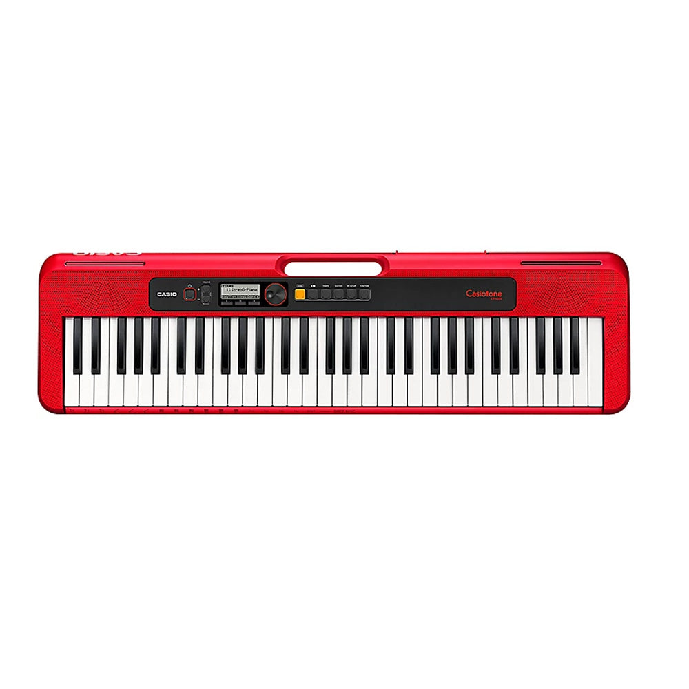 Casio CT-S200 Red 61-Key USB Portable Keyboard-Keyboards-Casio- Hermes Music